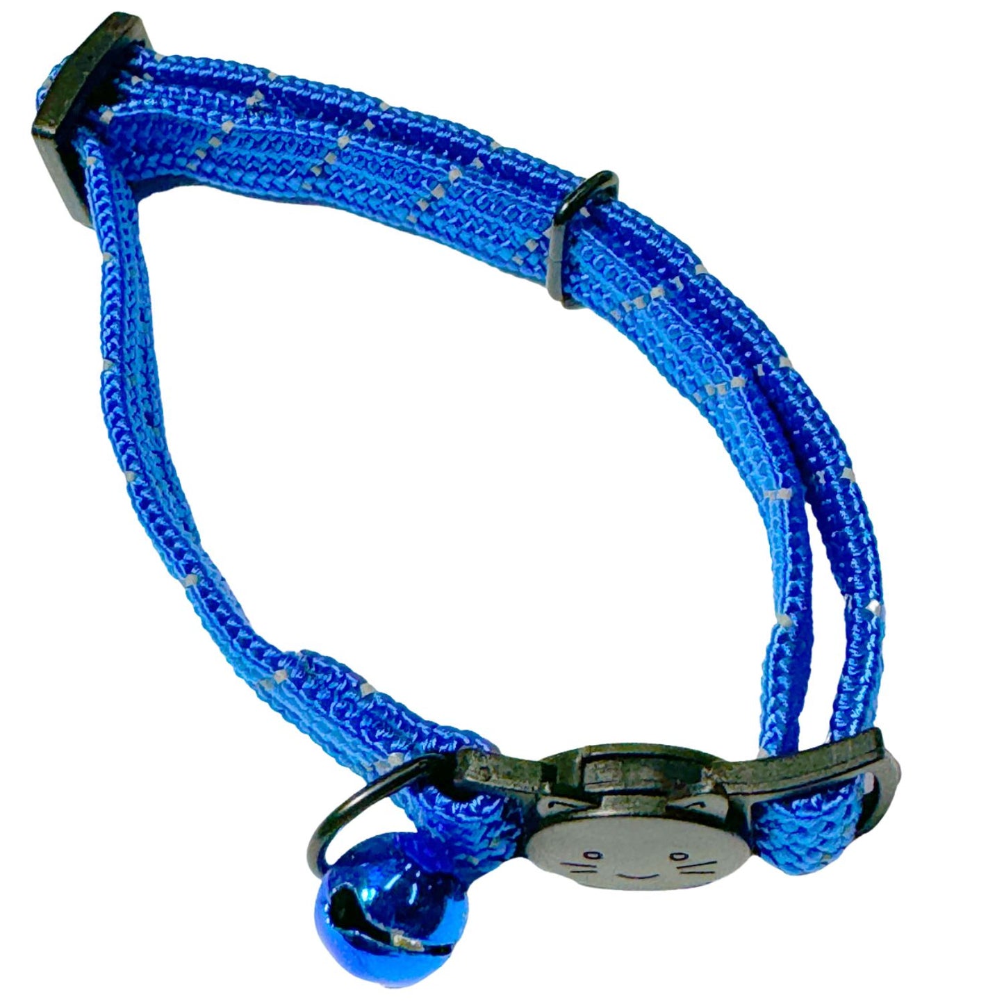 BirdsBeSafe Full Stretch Breakaway Cat Collar + Bell | Reflective