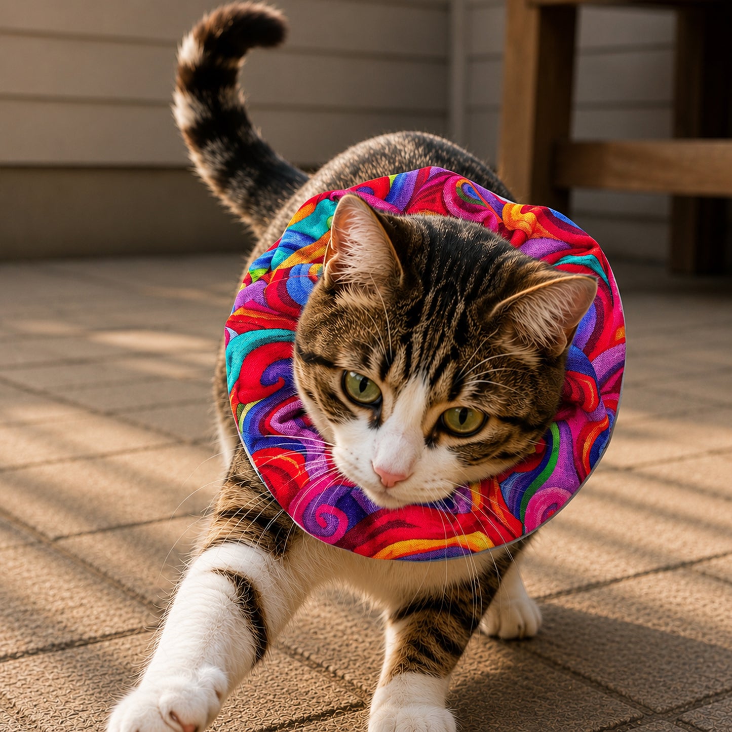 Wavy Wayn Birdsbesafe ® Collar Cover