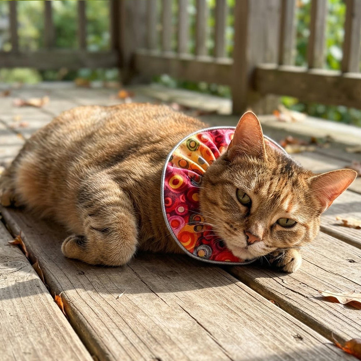 Paint Loops Birdsbesafe ® Collar Cover
