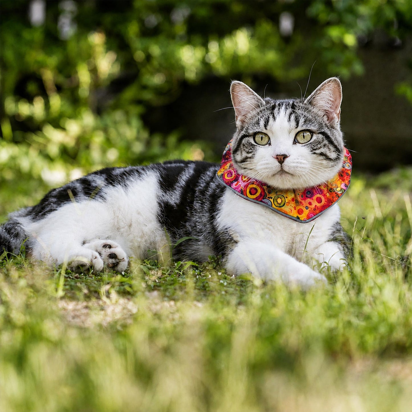 Paint Loops Birdsbesafe ® Collar Cover