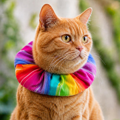 Rainbow Charlie Birdsbesafe ® Collar Cover