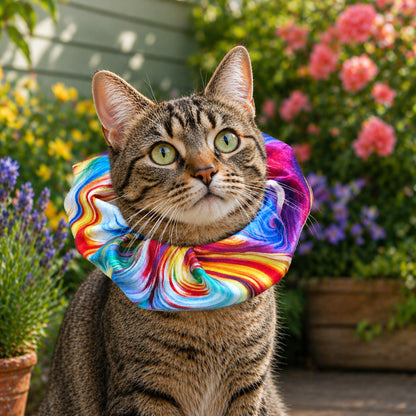 Suzy Swirls Birdsbesafe ® Collar Cover