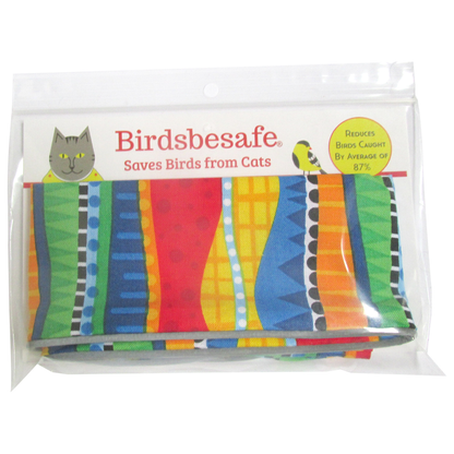 Wavy Stripes Birdsbesafe ® Collar Cover