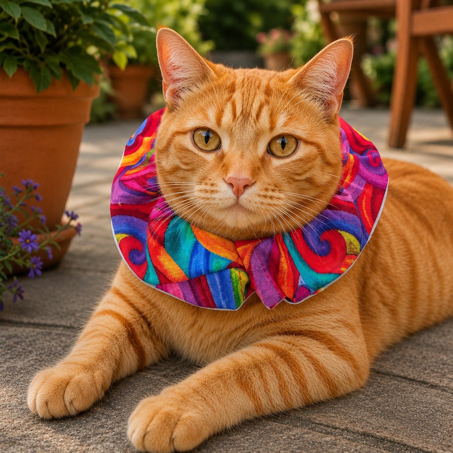 Wavy Wayn Birdsbesafe ® Collar Cover